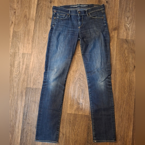Citizens of Humanity by Jerome Dahan Ava Low Rise Straight Leg Jeans.  - Picture 12 of 16
